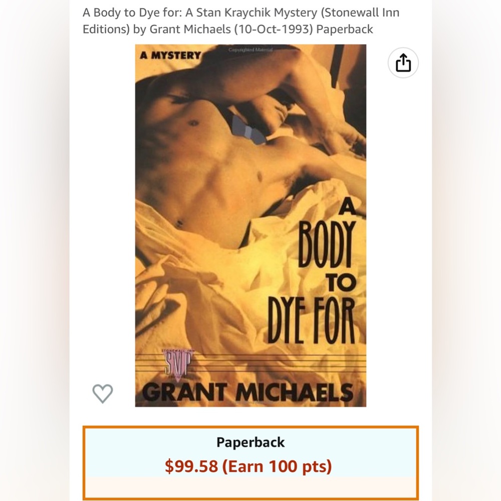 Like new book a body to die for Grant Michaels a mystery st martins press